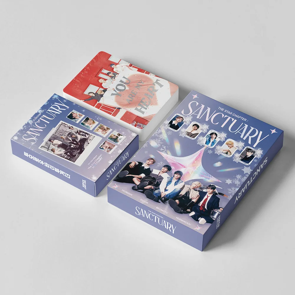 55 ชิ้น Idol Boy Group ใหม่อัลบั้ม TOMORROW Lomo การ์ด HUENINGKAI TAEHYUN BEOMGYU SOOBIN YEONJUN HD Printd Photocards แฟนของขวัญ