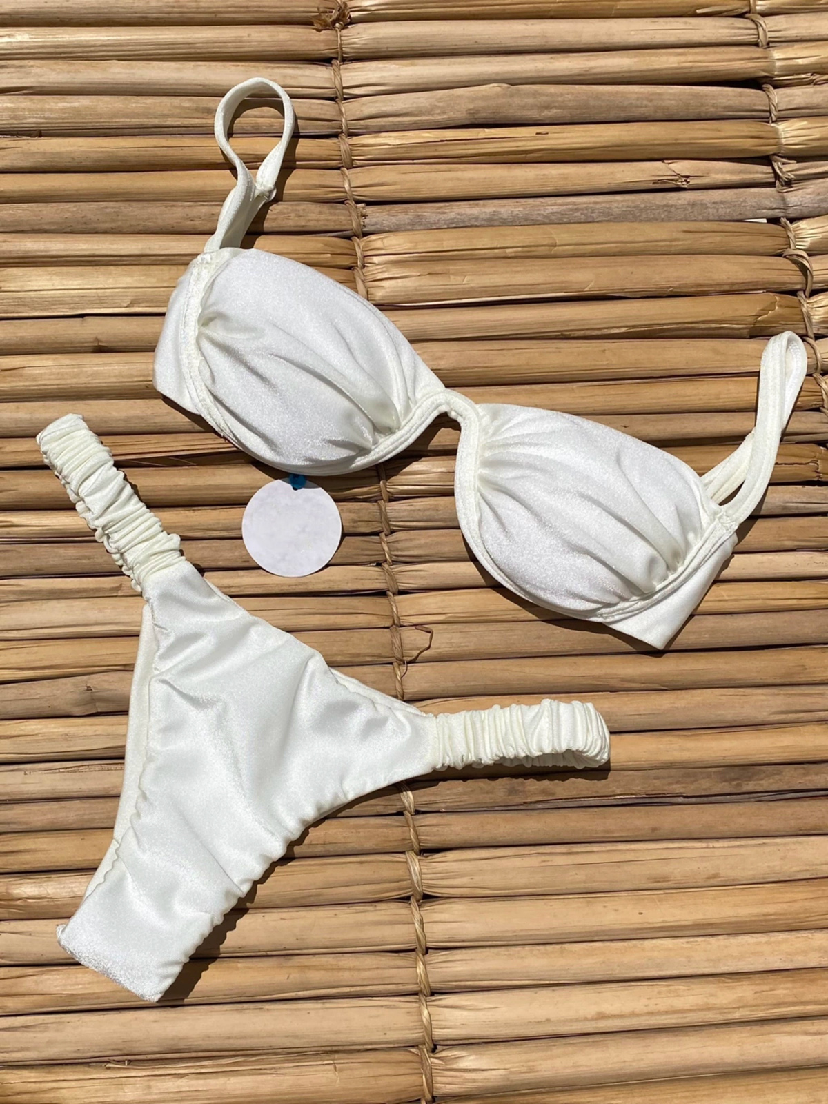 Push Up Bikini 2024 Sexy femmes maillot de bain maillot de bain pour femme Sexy Bikini ensemble brésilien Biquini maillot de bain solide brillant maillots de bain
