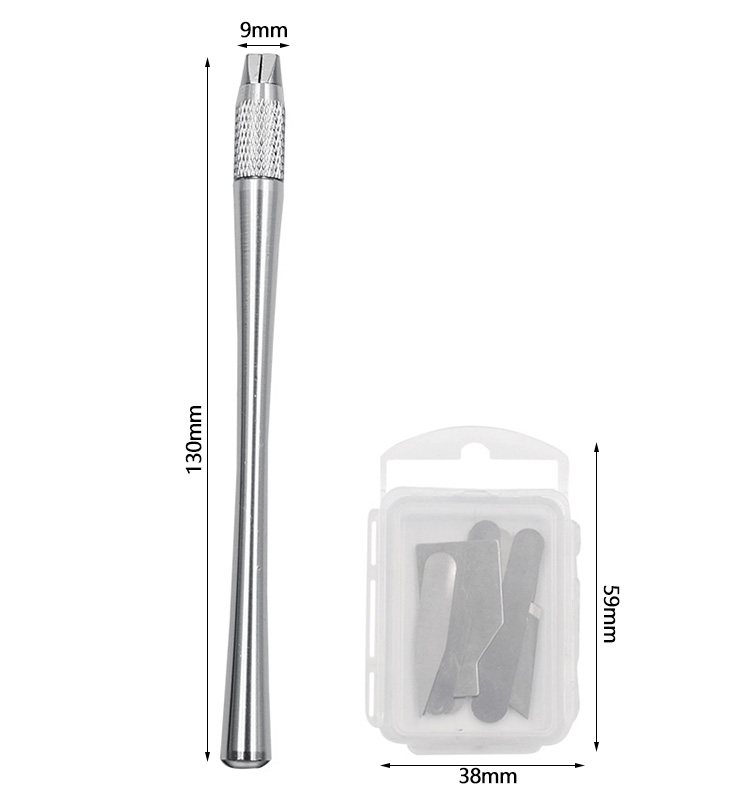 ถอด CPU IC Prying มีดบาง Ultra-Thin Blade Pry Shovel มีดขนาดเล็กสําหรับ iPhone โทรศัพท์เมนบอร์ดซ่อมเครื่องมือ
