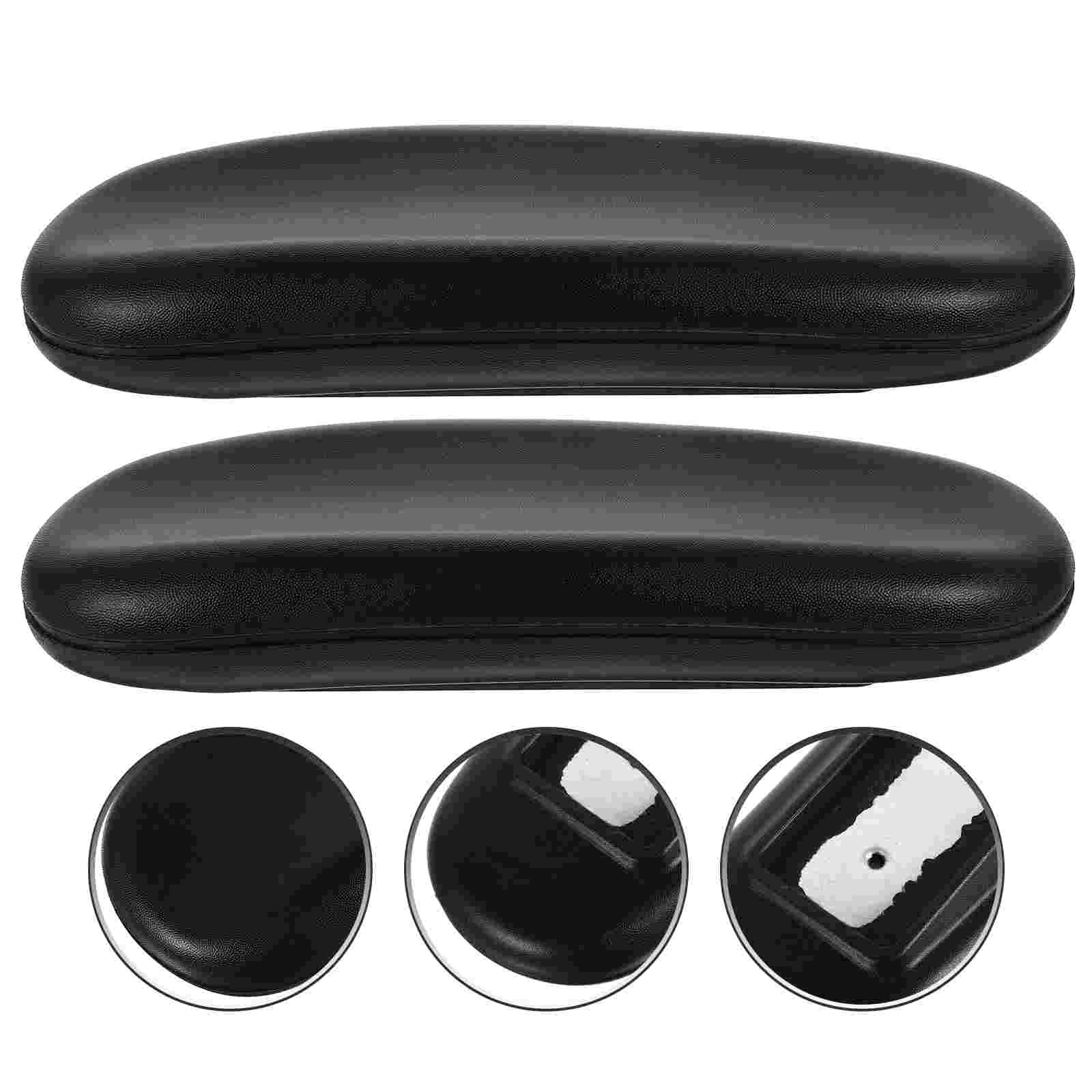  Office Chair Armrests Gaming Wheelchair Handle Replacement Accessories Chairs Pads Revolving Pu Covers