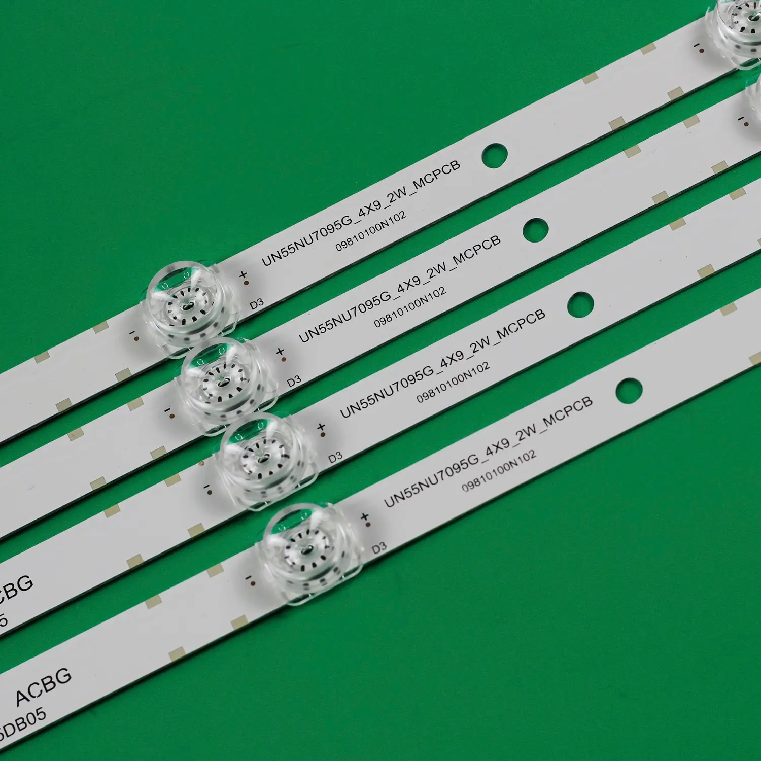LED Backlight Strips For UN55TU7090 UN55NU7095 L55M5-5A L55M5-5S L55M5-EX HRS-XM55T46-4X9 CRH-BP7 HRS-XM55T46-4X9-2W-MCPCB
