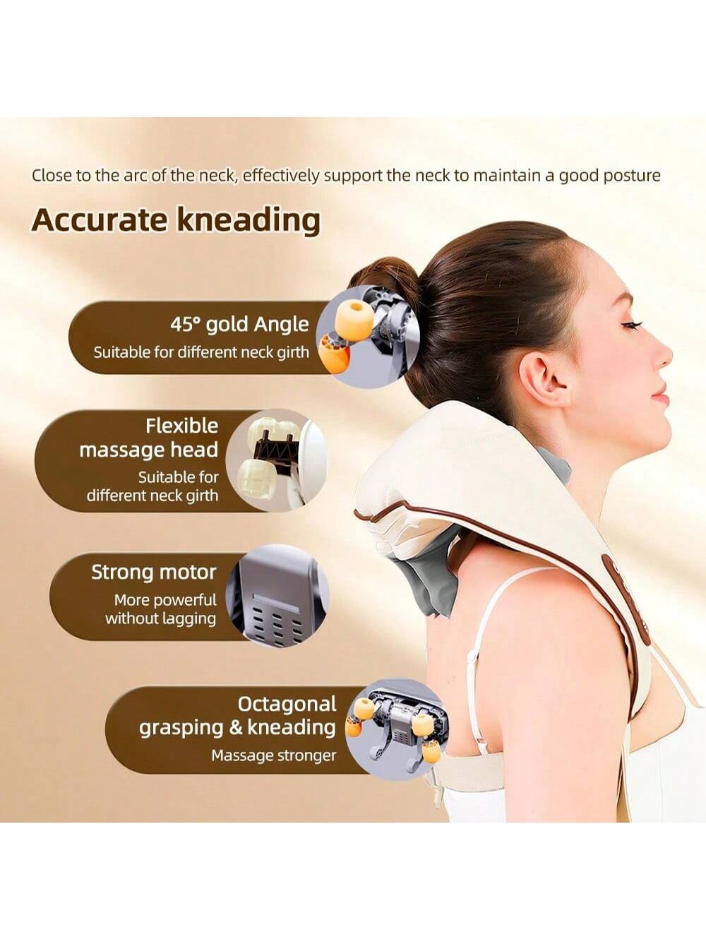 Handmatige Houten Massage Roller Hand Push Handheld Body Massage Tool Full-body Huishoudelijke Trigger Point Massager Gezicht Schouder Nek