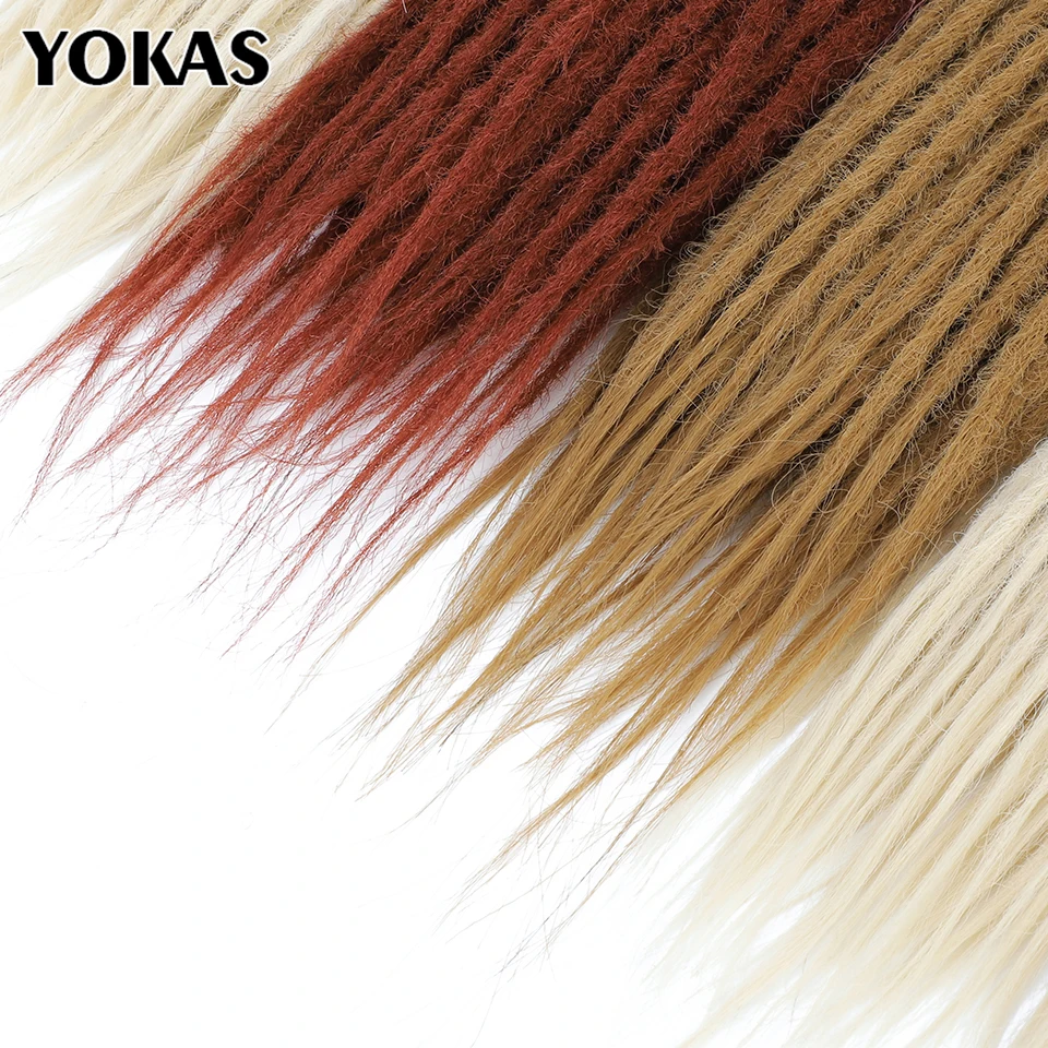 Dreadlock Phần Mở Rộng Vòng Tay Móc Tóc Tổng Hợp 24 36 Inch Oai Nối Dài Móc Bím Tóc Cho Nữ Móng Gẩy Dày Tóc YOKAS