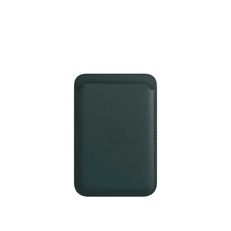For iPhone 15 12 13 14 Pro Max Plus Mini cases Cover Accessories-Original Apple Leather Magsafe wallet Magnetic Card holder Case