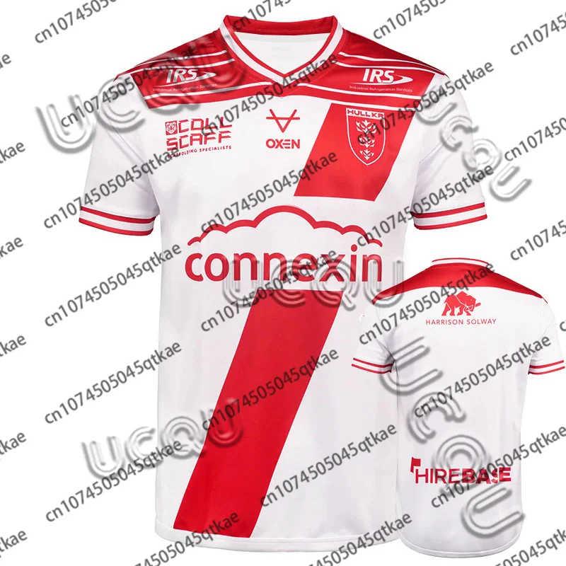 Romp KR Home Rugby Jersey 2025Nieuwe Collectie Engeland Mannen Oversize Casual sneldrogend Training Korte Mouw Kid Sport V-hals T-shirt