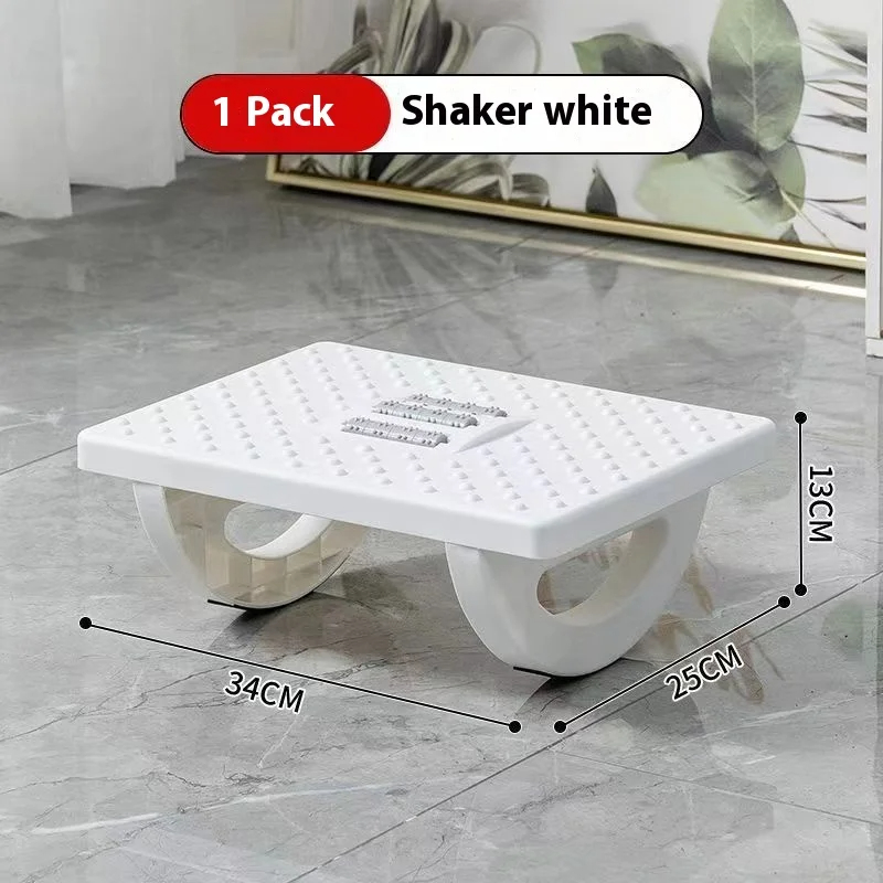 2025 Portable Foot Rest Under Desk Ergonomic Foot Stool With Massage Rollers For Home Office Comfort