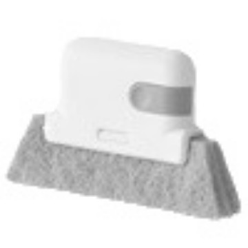 Brosse de nettoyage d'angle mort de rainure de fenêtre, outil de nettoyage de rainure de fenêtre, petite brosse pour balayer la brosse d'espacement de rebord de rainure
