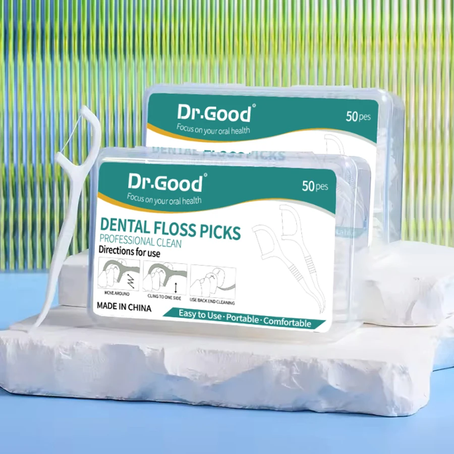 50/150/300/600pcs portable dental floss high elasticity dental floss for adults and families