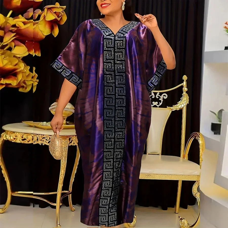 Aangepaste Abaya Voor Vrouwen Dubai Luxe Afrikaanse Moslim Mode Caftan Marocain Avond Jurken Boubou Jurk Djellaba Vrouwen