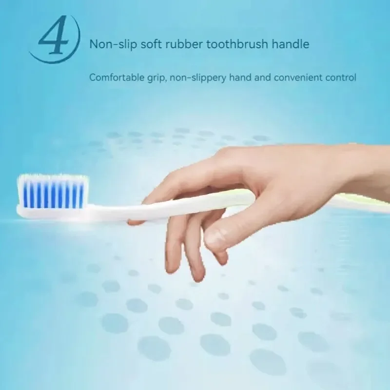 Colgate 6pcs Adult Toothbrushes  for Sensitive Gums/Teeth, Manual Oral Hygiene, Home Use, Random Colors