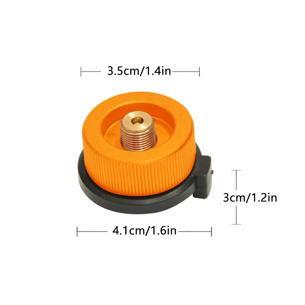 Outdoor Camping Gasfornuis Adapter Split Type Oven Gas Cartridge Tank Converter Connector Cilinder Adapter Brander Accessoires