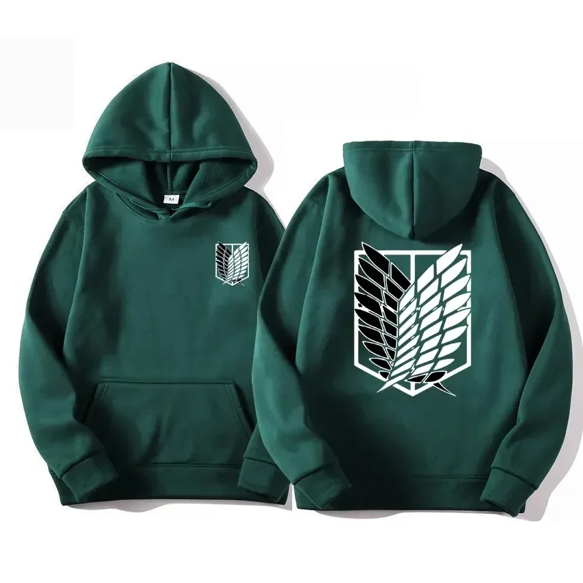Sudadera con capucha de ataque a los Titanes para niños y niñas, ropa de Shingeki no Kyojin, suéteres, chaquetas para niños