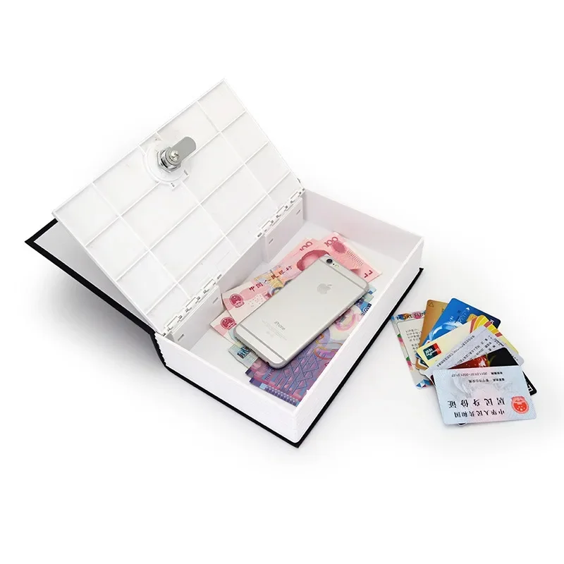 Creative Dictionary Safe Mini Plastic Password Storage Book Disguise Safe Secret Hidden Password Safe Box Savings Box Gift