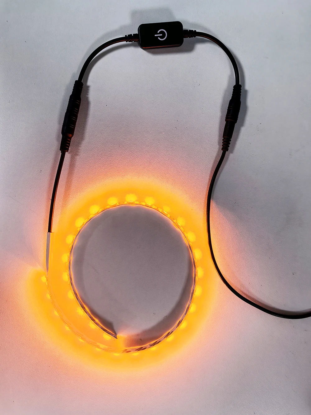 Interruttore di striscia LED Sensore tattile Controller 30 cm DC Femmina Maschio Interruttore LED Connettore 5.5*2.1MM Per 12 V 24 V 5050 3528 HA CONDOTTO LA luce di nastro