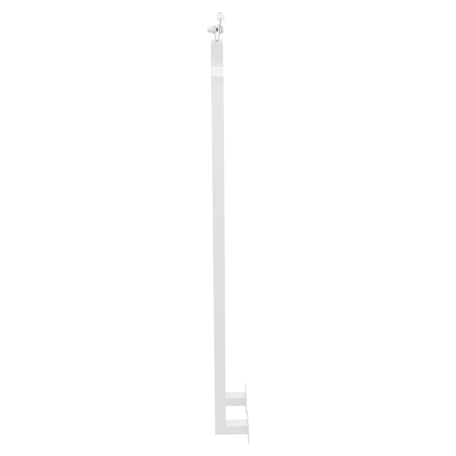 4-Piece Stair Railing Posts, U-shaped Stair Baluster Posts, Adjustable Stair Railing Posts for Deck, Balcony, Stair