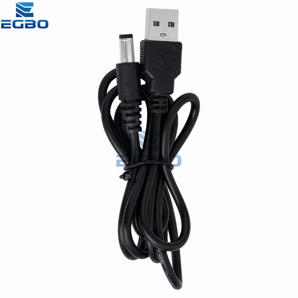 EGBO USB Power Boost Line Dc 5v a Dc 9v / 12v Step Up Modulo Convertitore USB Cavo Adattatore Spina 2.1x5.5mm