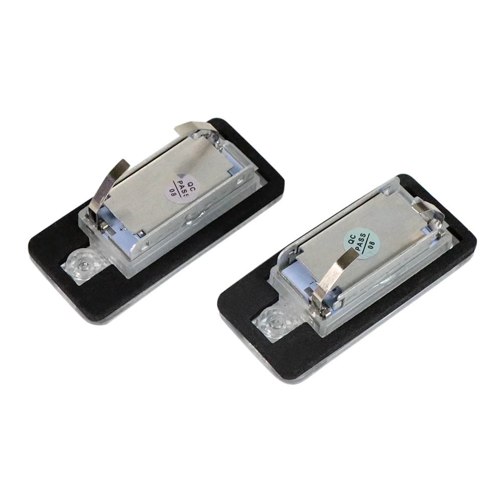 2 uds 18 LED Auto Canbus coche LED número luz de matrícula 12V para Audi A3 A4 A6 A8 B6 B7 Q7