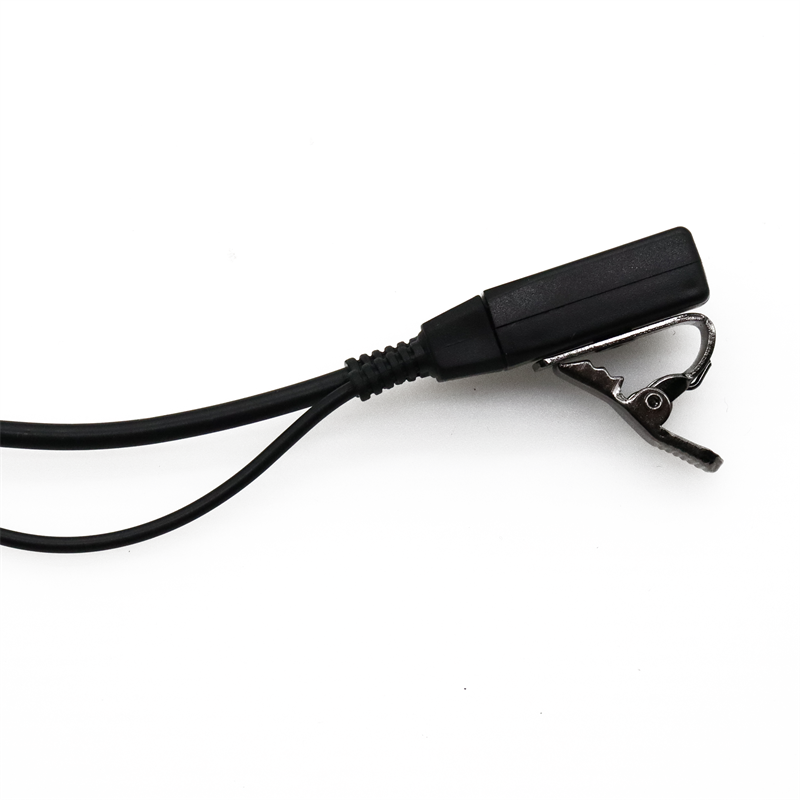 5 pçs tubo acústico de ar fone de ouvido para walkie talkie baofeng rádio k porta fone ptt com microfone para UV-5R 888s guarda fones de ouvido