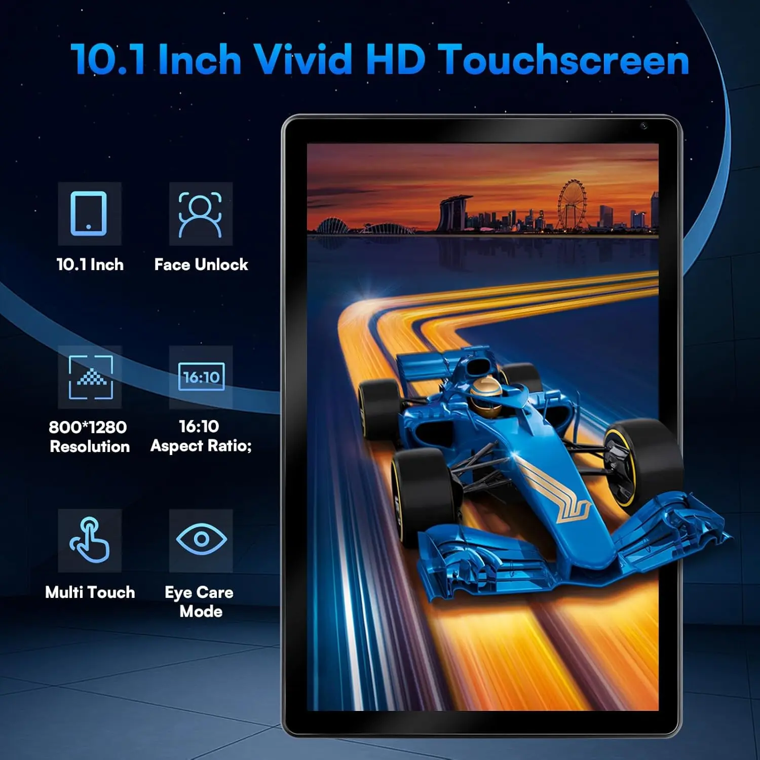URAO C109L tabletas de 10 pulgadas Android 15 A523 tableta Octa Core 24GB + 128GB 1TB expansión WiFi 6 5MP + 8MP cámara teclado ratón conjunto