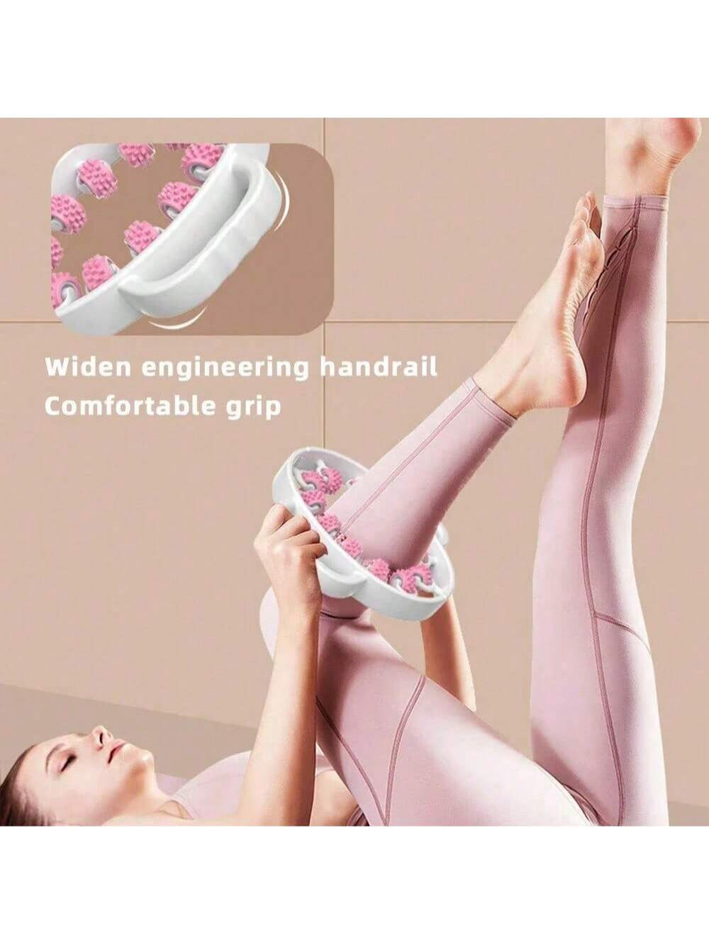 วงกลมขาClamps-360 องศากล้ามเนื้อRollerนวดกล้ามเนื้อRollerคอแขนขากล้ามเนื้อผ่อนคลายนวดกีฬาโยคะ