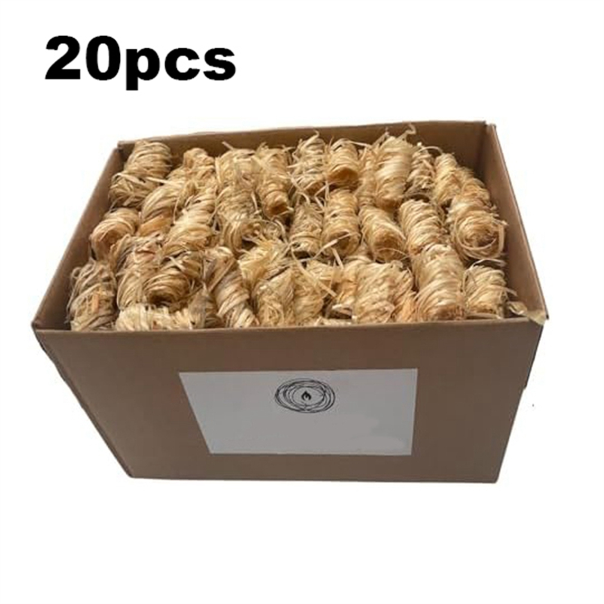 Newest Natural Firelighters for Wood Burners, Fire Lighters, Firelighter for Stove, Bbq Cooking,Natural Wood Wool