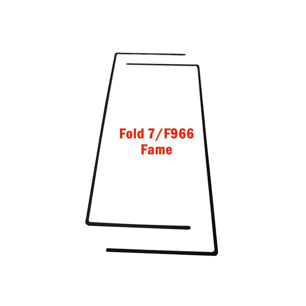 Novecel For Samsung Galaxy Z Fold 7 6 3 4 5 Z Flip 7 3 4 5 6 Middle Frame Bezel Replace F741 F731 F711 F721 F9460 F9560 F9260