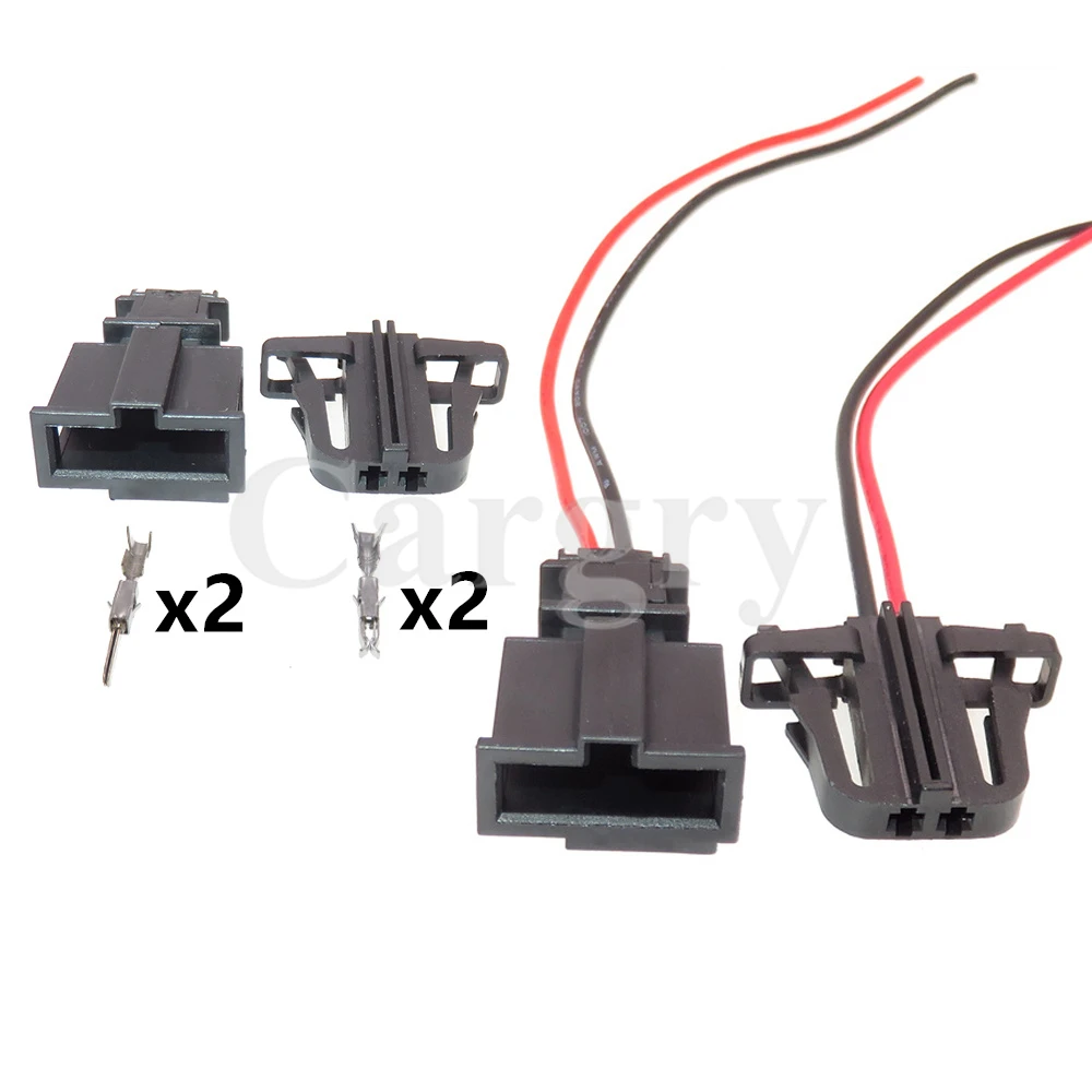 Arnés de cables para altavoz de coche, conector macho y hembra para VW, Audi 3B0972712, 1J0971972, 2P, 1 Juego