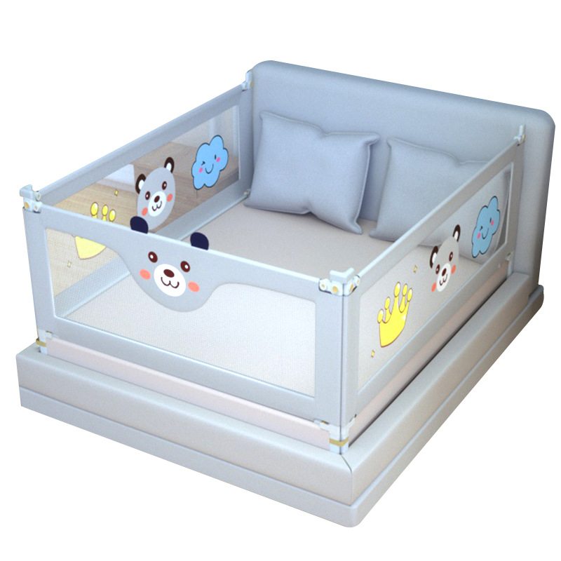 IMBABY, 1 unidad, barrera de seguridad para cama de bebé, Protector de riel de cama para niños, Protector de dormitorio, riel para dormir, valla protectora lavable para niños pequeños