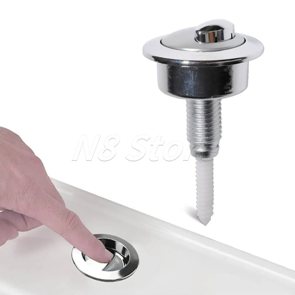 Para Twyford CF1002CP botón de inodoro de doble descarga para Siamp Optima 49 cisterna de inodoro botón de descarga doble
