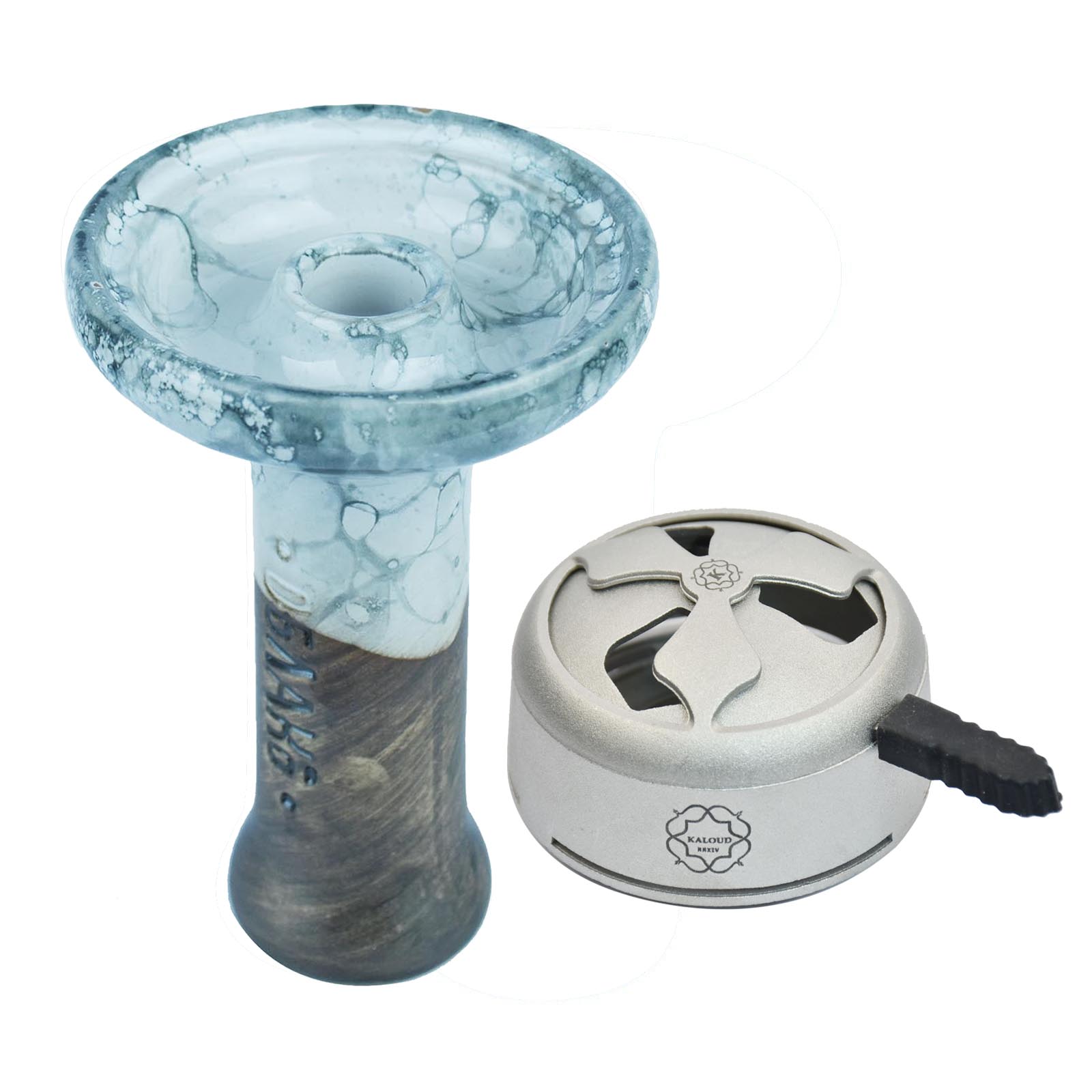 Cuencos para cachimba con esmalte de Color, soporte de cerámica para tabaco, Shisha, sistema de manejo del calor, accesorios para cachimba Oblako Chicha