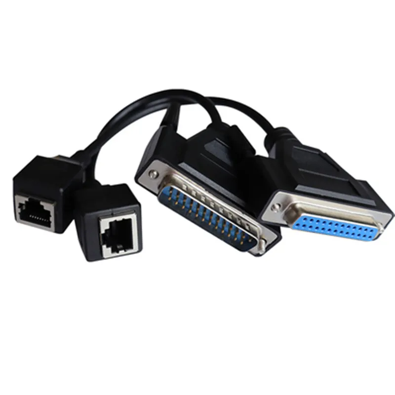 Сигнальный провод ILDA к RJ45 DB25 «папа» и «мама» ILDA к сетевому кабелю