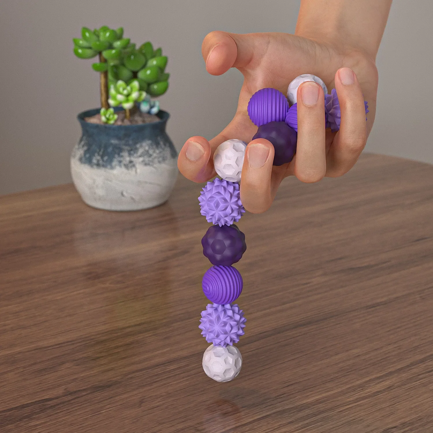 ซิลิโคน Magnetic Sensory Balls Fidget ของเล่นกังวลลูกบอลออทิสติก Calming Fidgeting ของเล่นเด็กผู้ใหญ่ความวิตกกังวลบรรเทาความเครียด Sensory ของเล่น
