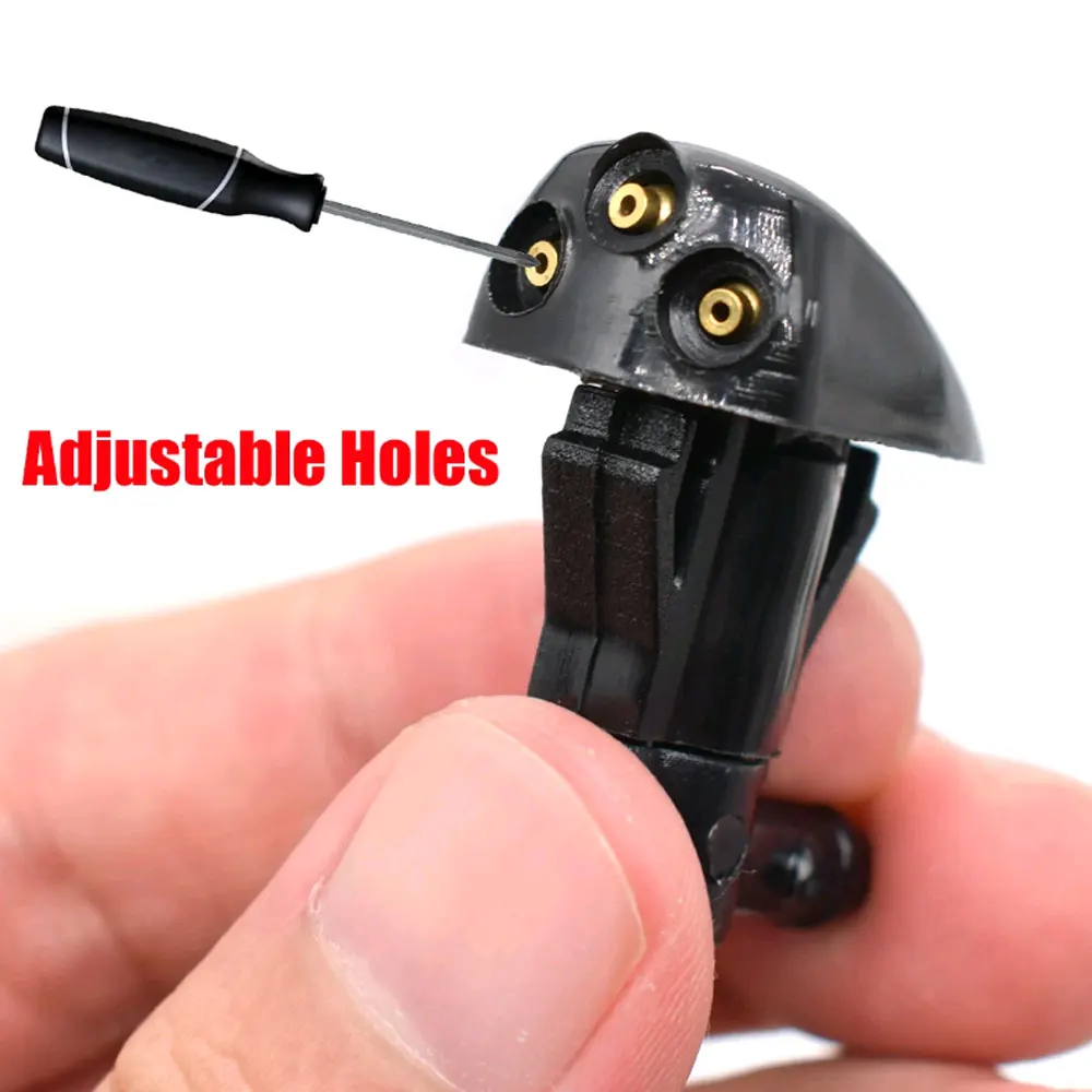 2Pcs Car Washer Jet Nozzle Front Windshield Wiper Sprayer Nozzles Car Exterior Accessories for Hyundai Tucson MK1 2005-2010