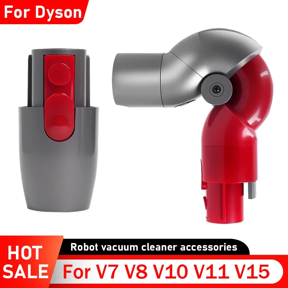 Akcesoria do odkurzaczy Dyson V7 V8 V10 V11 V15 z szybkozłączką górno-dolną, adapter do odkurzaczy o niskim zasięgu, części zamienne