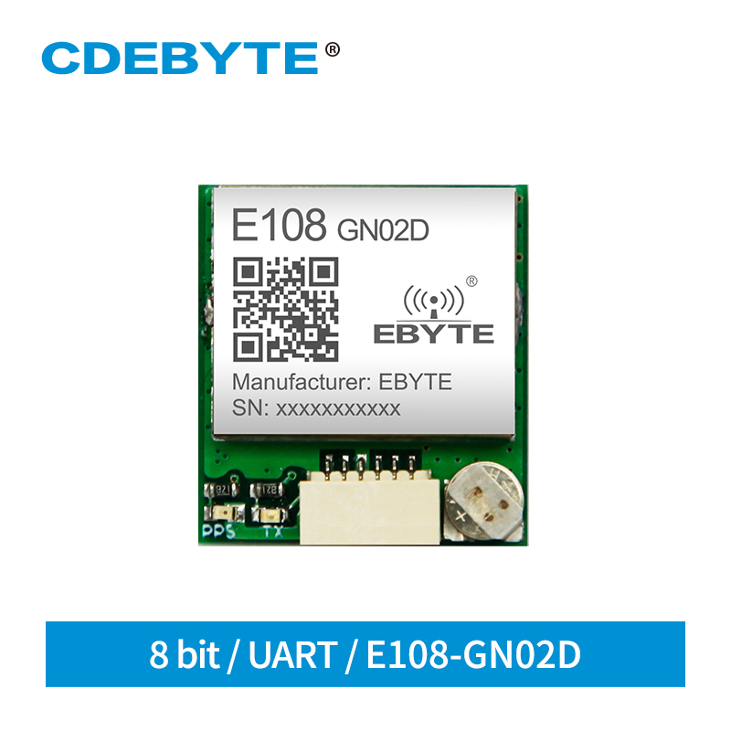 GNSS 모듈 E108-GN02D 멀티 시스템 조인트 포지셔닝 무선 모듈, 10Hz BDS, GPS, GLONASS, 멀티 모드 위성 위치