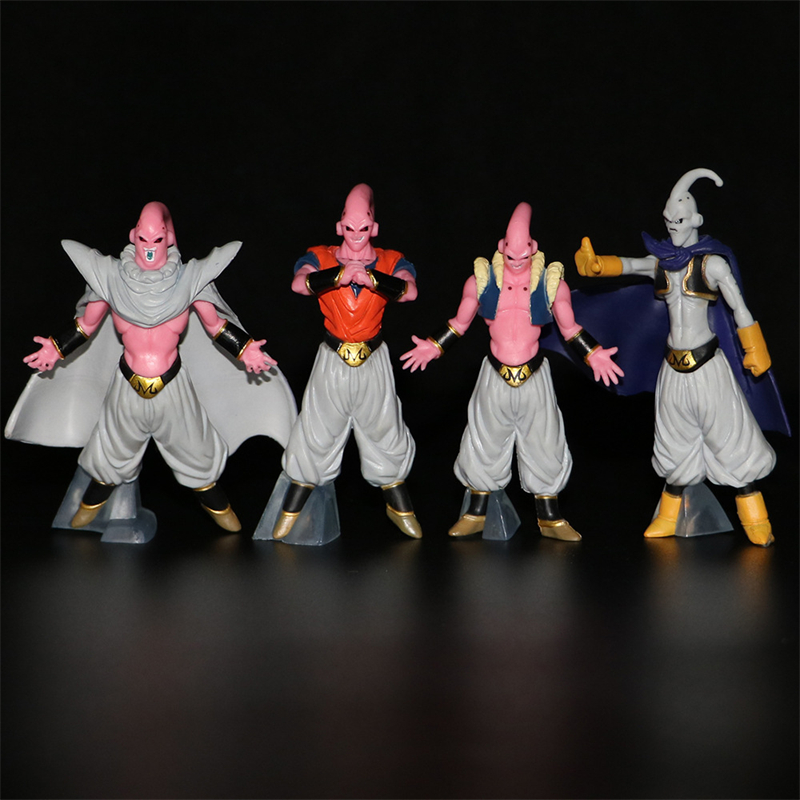 สุ่ม 1 PC Dragon Ball Z อะนิเมะ Majin Buu ไขมัน Buu ตัวเลขการกระทําตุ๊กตาคอลเลกชัน PVC ของเล่นสําหรับเด็กผู้ใหญ่ของขวัญ
