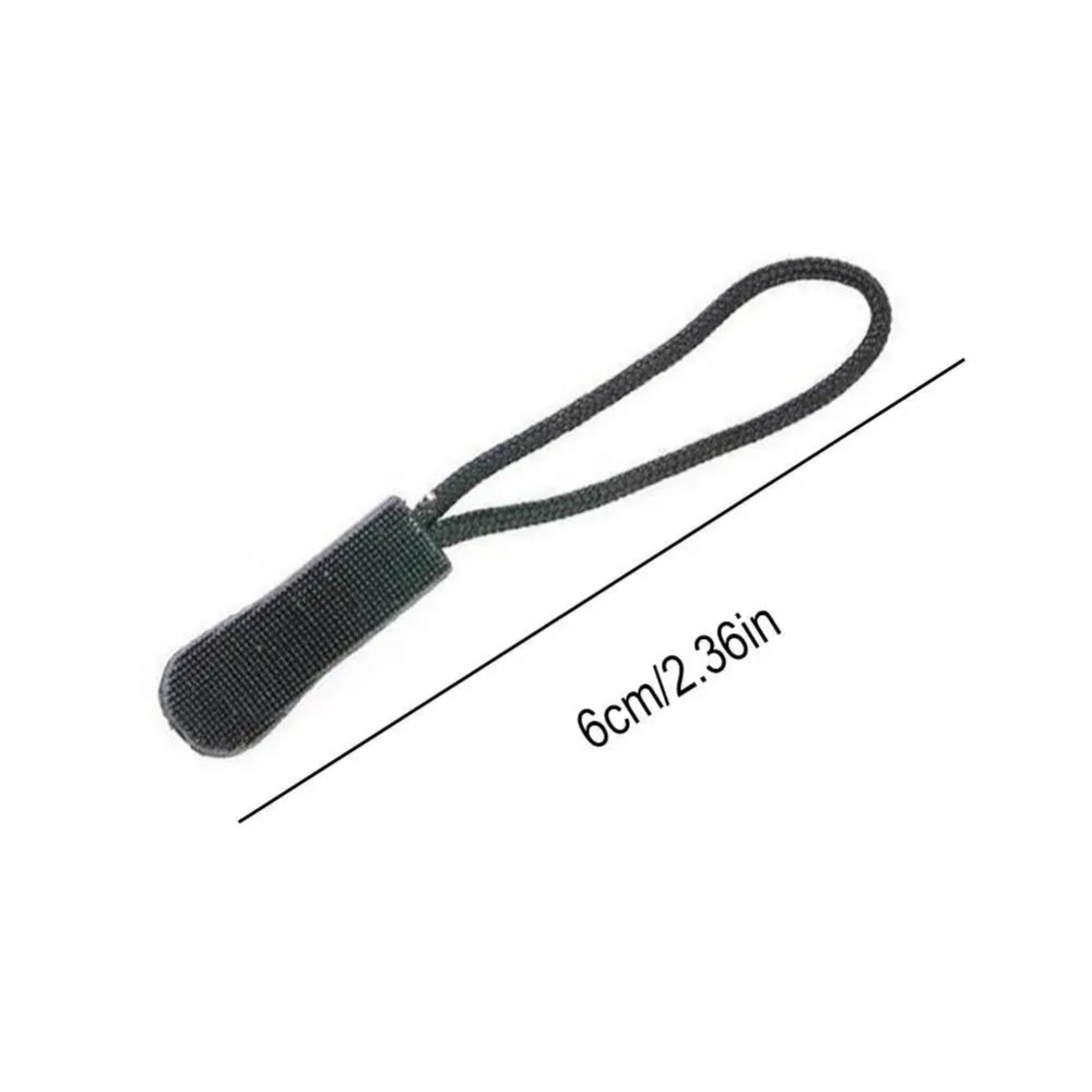 20 pçs substituição zíper puxa extensor de cabo para mochilas jaquetas bolsas de bagagem
