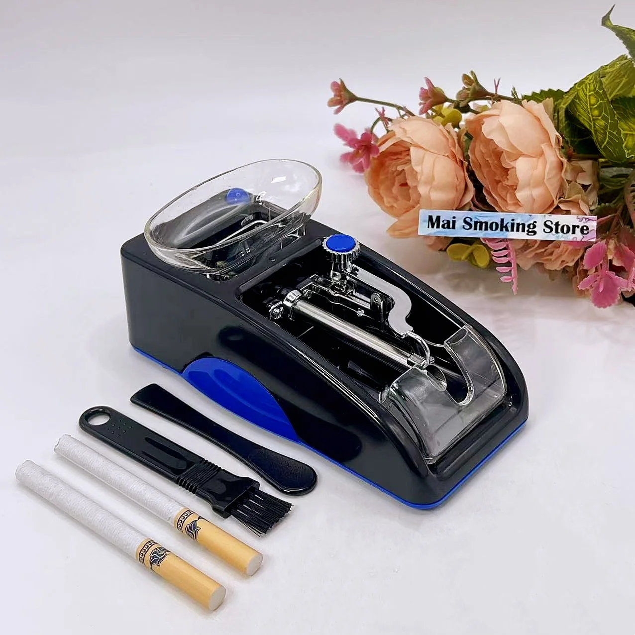 Elektrische Zigarette Roll Maschine Automatische Tabak Wickler Rohes Gras Injektor Roller Zigarette Gerät Rauchen Zigarre Zubehör