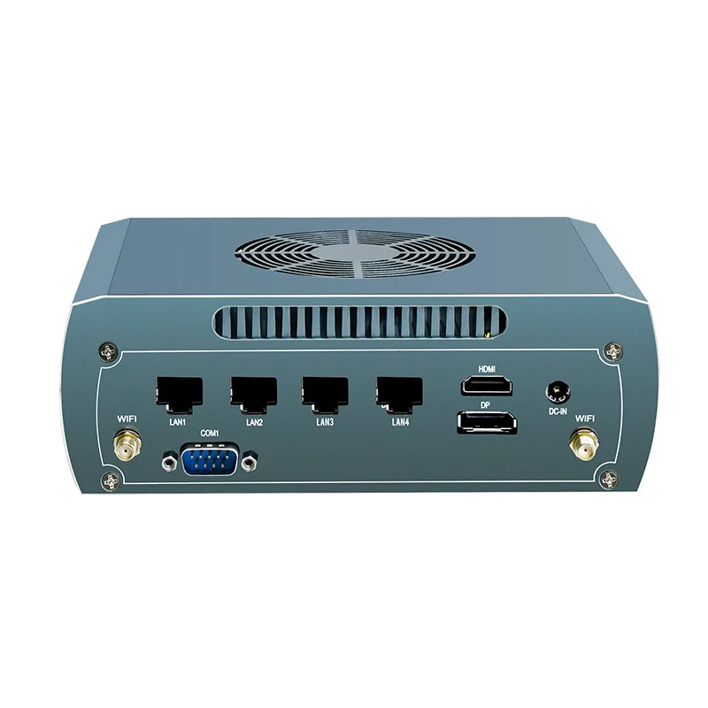 Topton FU04 Solid Firewall Мини-ПК AMD Ryzen 5 8645HS 7535U 4 * Intel 2.5G LAN 2 * DDR5 2 * NVMe Игровой компьютер Proxmox Machine Vision