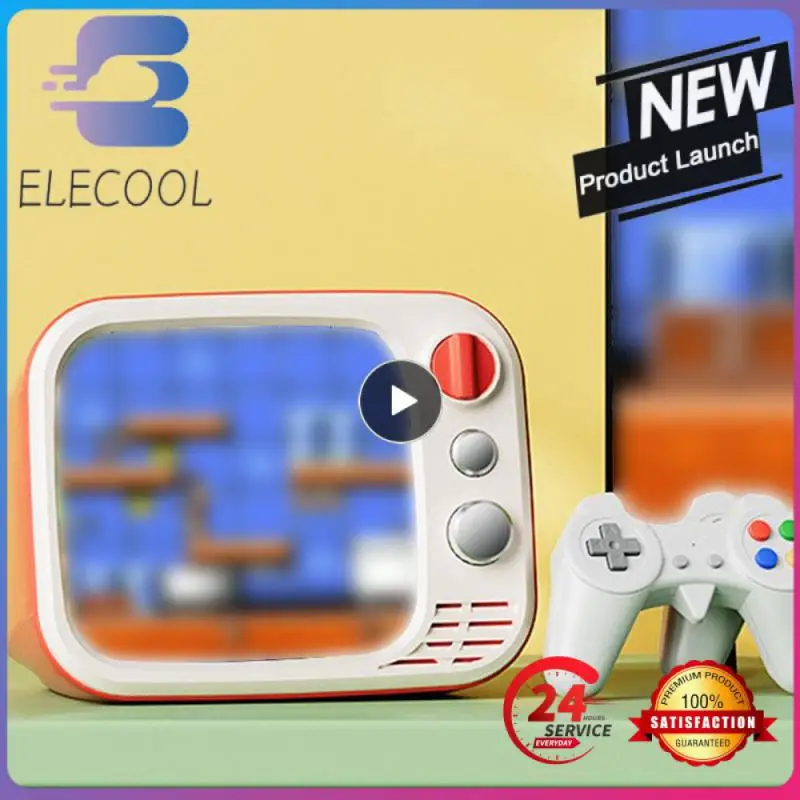 Mini Tv Game Console Advanced Ips Display Multiplayer Fun Portable And Compact Nostalgic Gaming Experience Vibrant Ips Screen