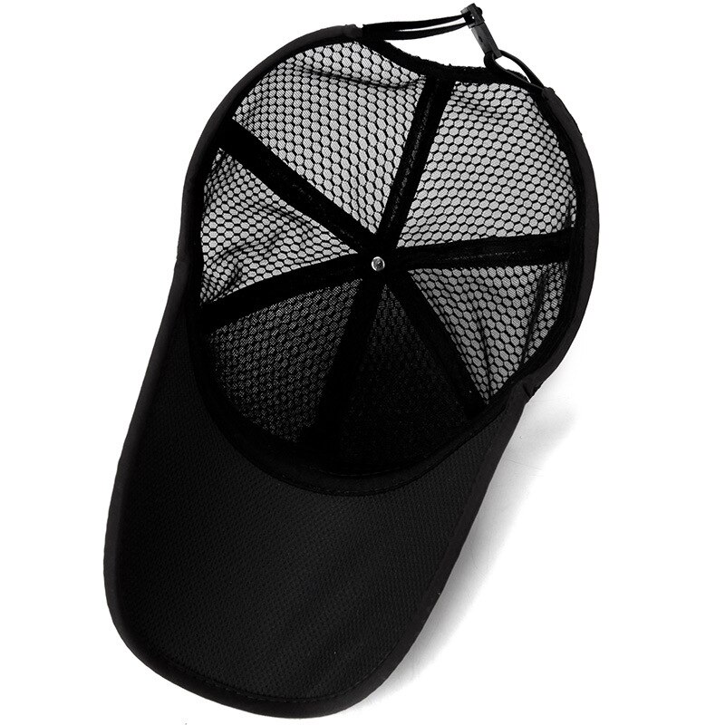 Hat Men Summer Korean Version Mesh Winning Baseball Cap Sun Protection Shade Cap Cap Outdoor Sports Net Cap