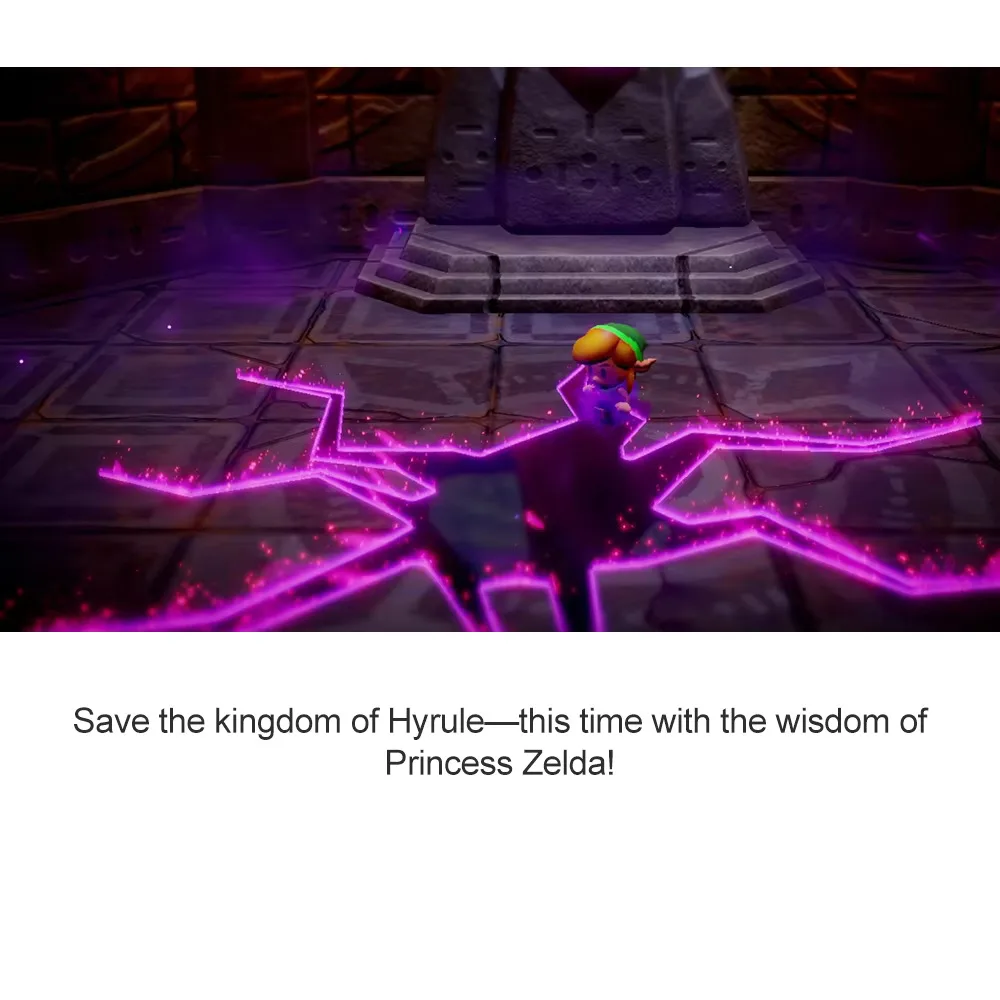 The Legend of Zelda Echoes of Wisdom Nintendo Switch Game Deals 100% New Physical Game Card Support 1 Player For Nintendo Switch