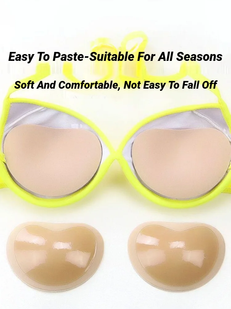 Mujer más grueso transpirable esponja sujetador Pad Push Up acolchado Bikinis traje de baño Bikini pecho conjunto bikini