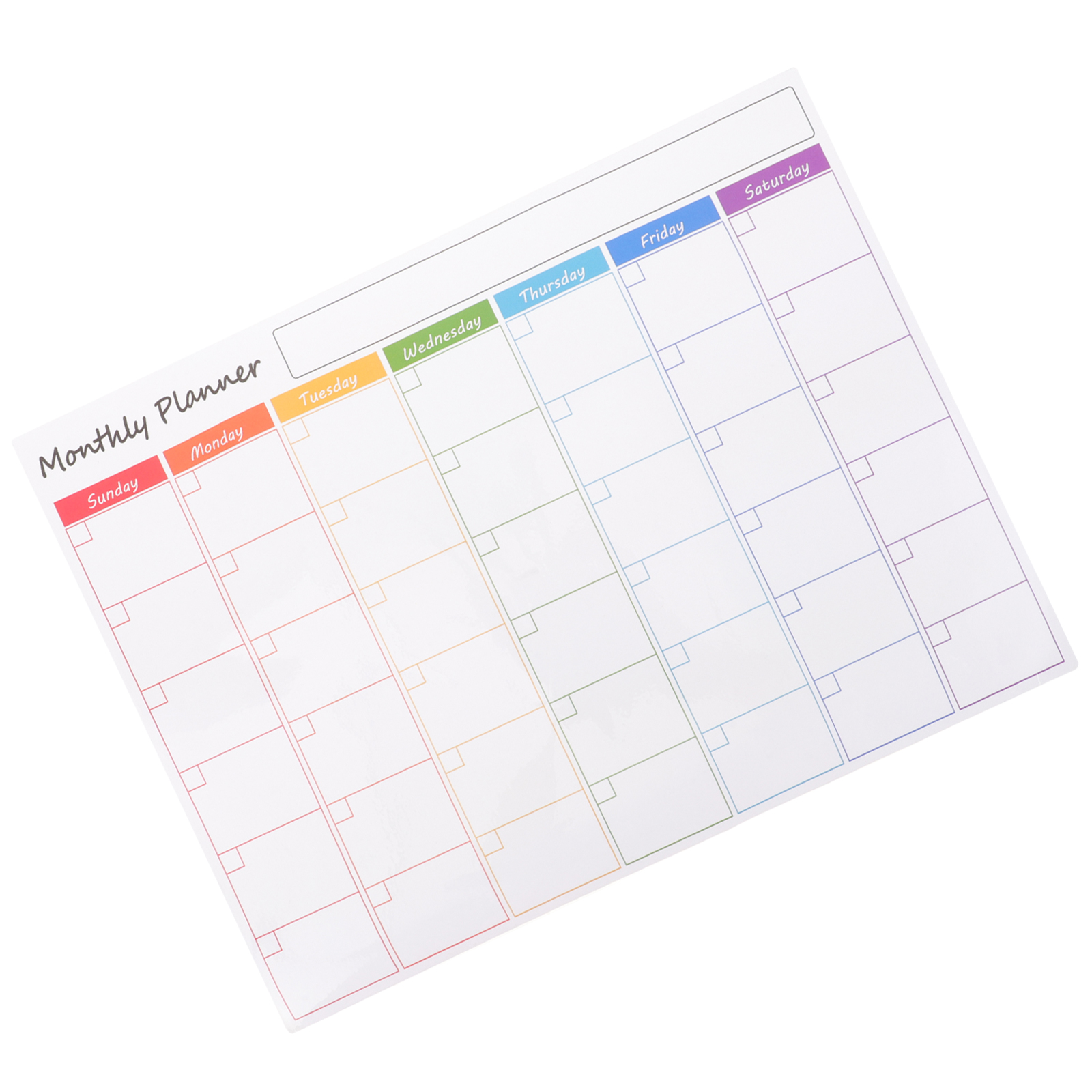 Planificador mensual, imanes para nevera, tablero de horario, pizarra magnética de borrado en seco, calendario