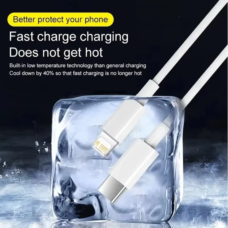 5-1 pz 30 W Cavo di Ricarica Veloce Per Apple iPhone 13 12 11 14 Pro Max Mini Cavo USB C Per X XR XS MAX 7 8 14 Più 6 Accessori