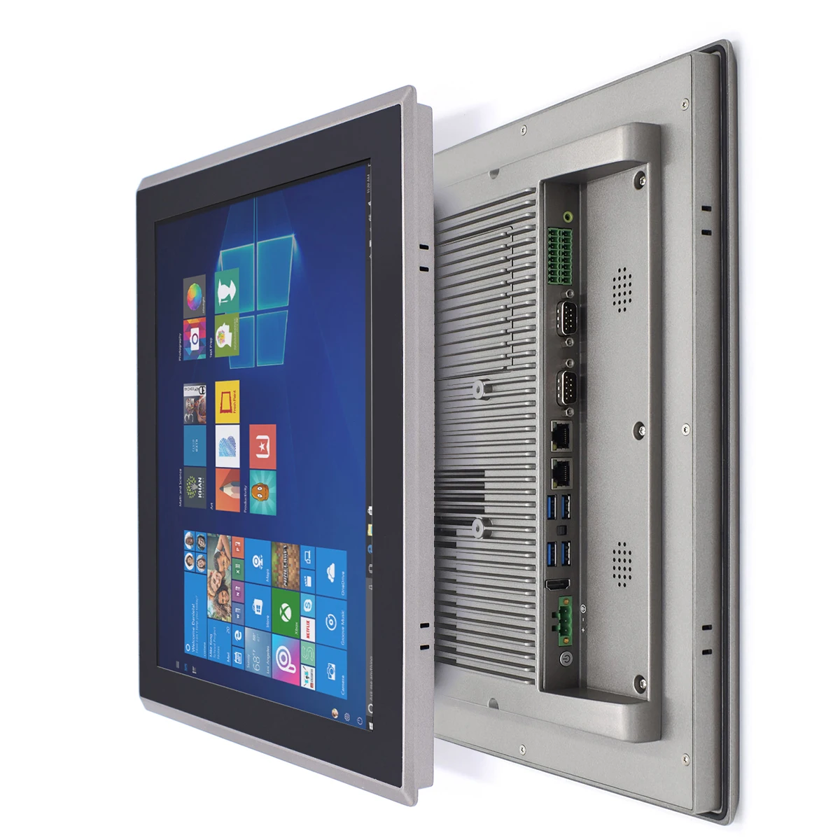 10.1"12.1"15"17"Inch Fanless Industrial All In One Computer i7 1165G7 Panel PC IP65 Waterproof Touch Screen for Military Kiosk