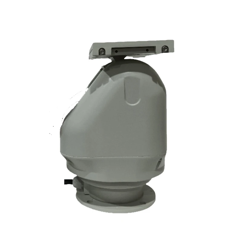 Cabeça pan tilt de 18kg, protocolo Pelco PTZ de interface RS485, controle remoto PTZ opcional com cabeça panorâmica e tilt remota integrada, etc.