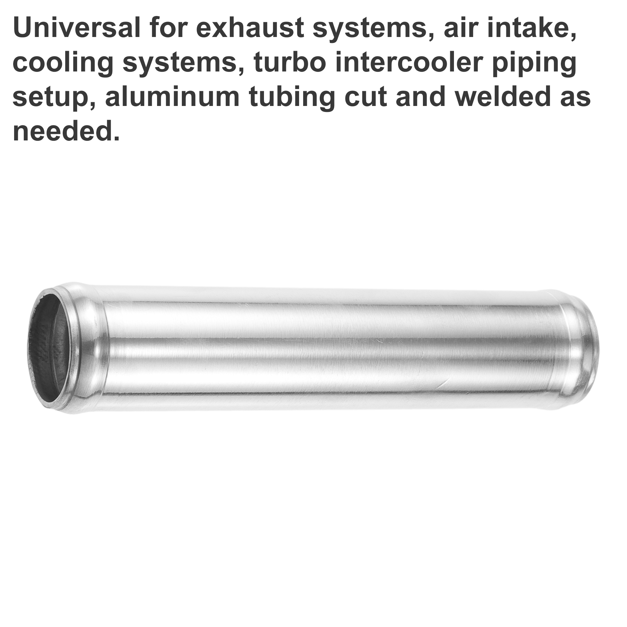 UXCELL OD 32-102 ミリメートル ID 28 ミリメートル-98 ミリメートル車のアルミ合金チューブインタークーラーパイプストレート吸気ジョイナーチューブ長さ 152 ミリメートル