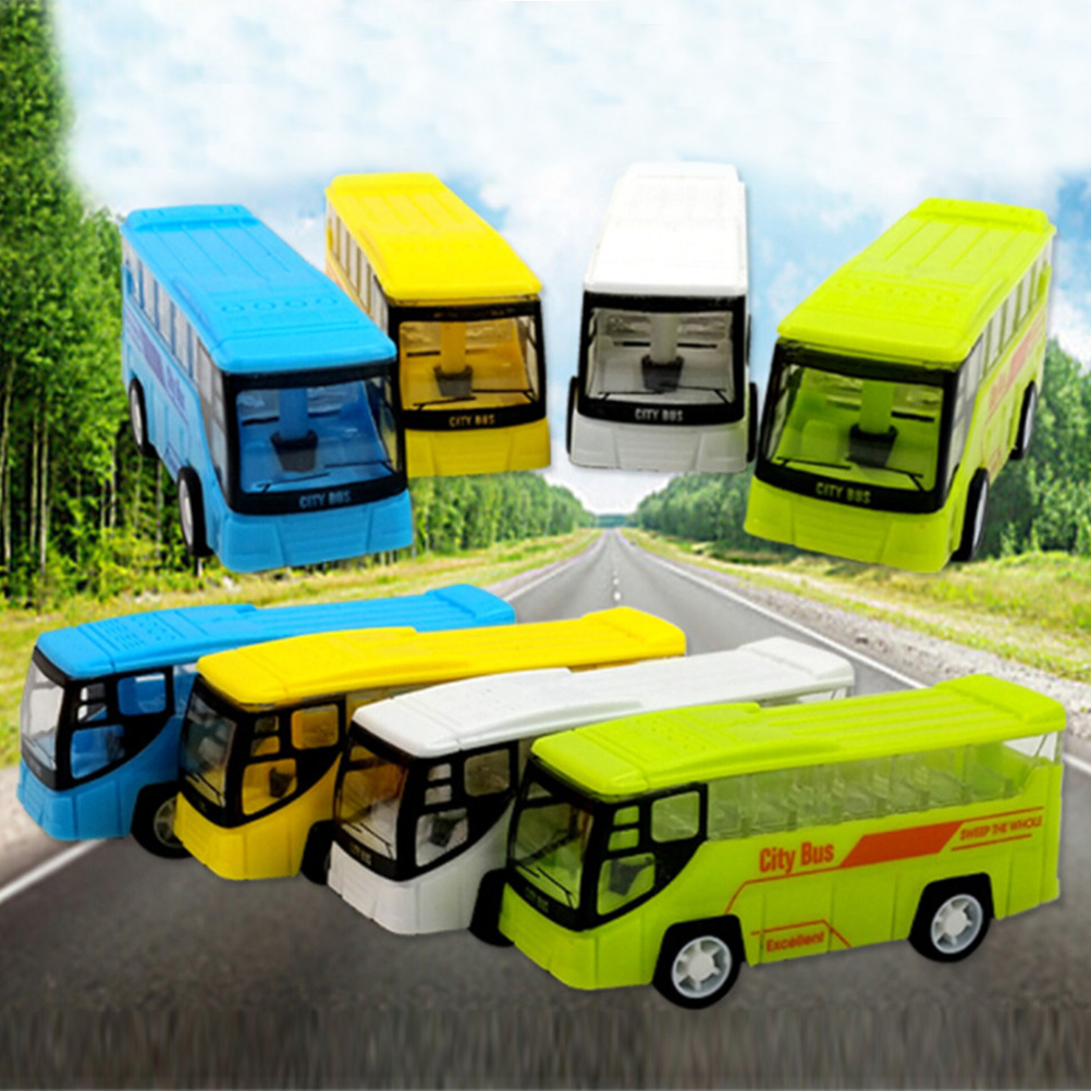 子供用ミニチュアスクールバス,プラスチック車両,教育玩具,新しいスケール,子供へのギフト