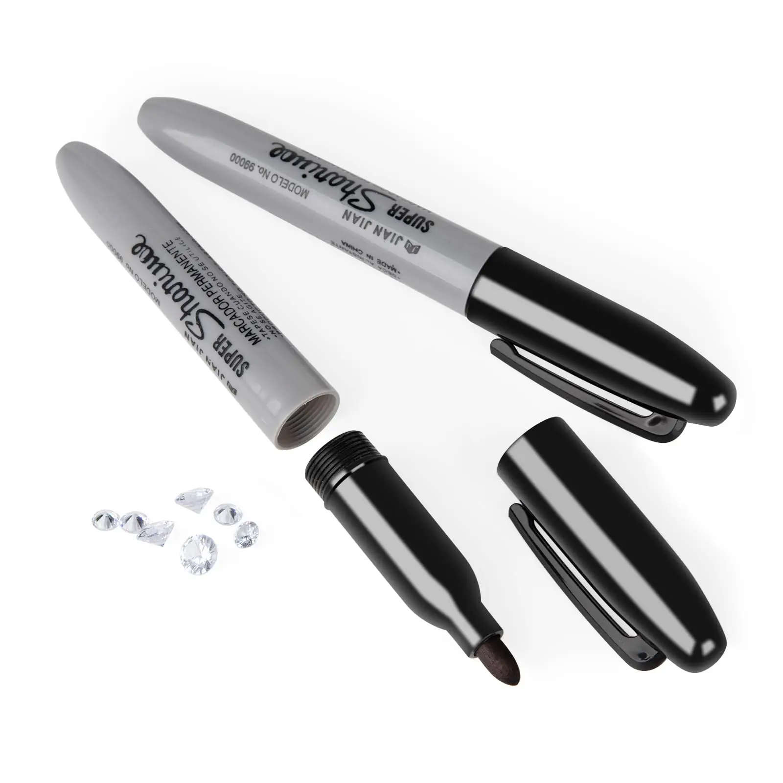 Stylo marqueur de détournement Durable et sûr, stockage caché discret pour les petits objets de valeur, cadeau parfait et amusant pour la décoration de la maison et du dortoir